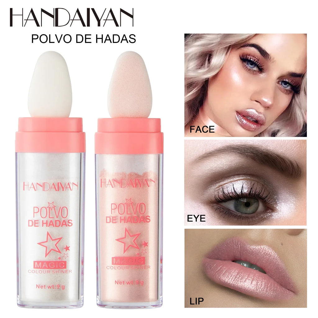 Iluminador en Barra 3 Tonos ✨ Glow Instantáneo para Rostro y Cuerpo