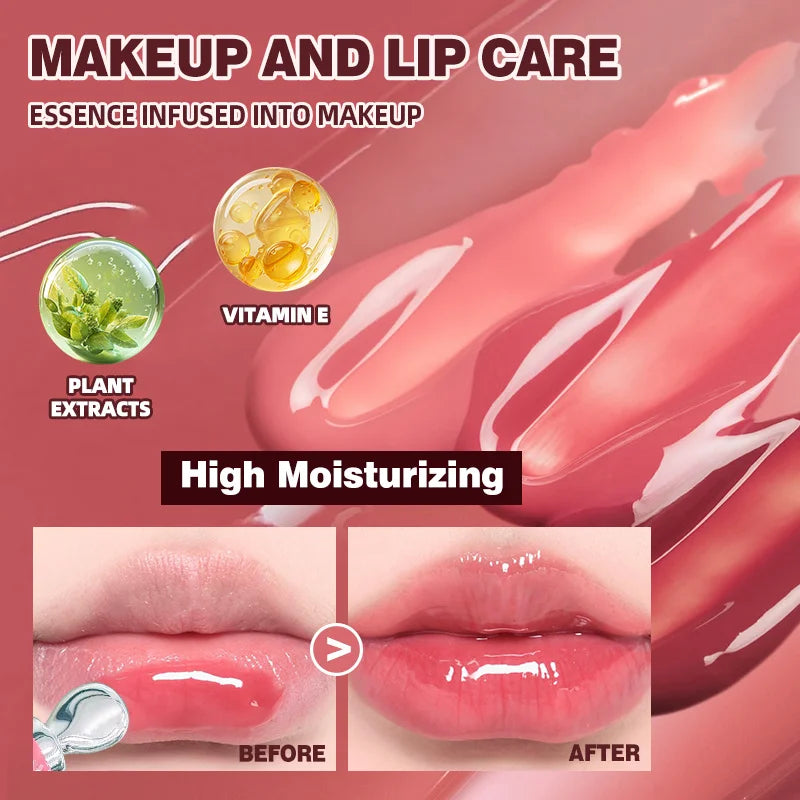 Gloss Voluminizador de Labios con Aplicador Metálico | Hidratante y Efecto Brillo Natural.