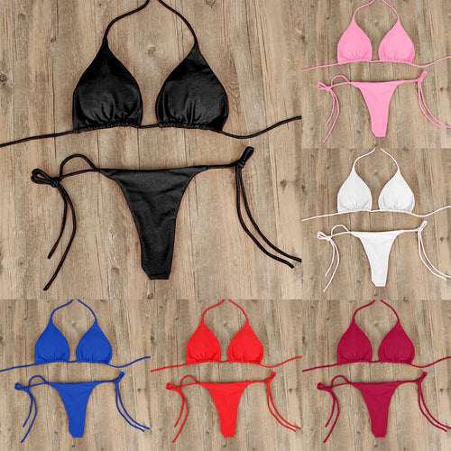 Bikini Brasileño para Mujer – Traje de Baño Sexy de Dos Piezas