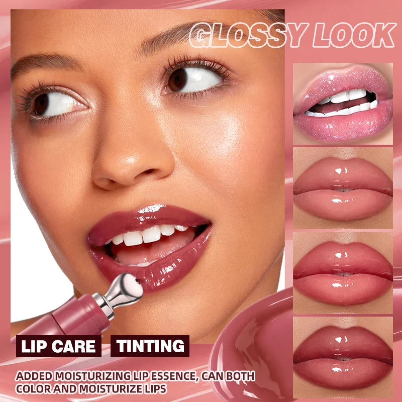 Gloss Voluminizador de Labios con Aplicador Metálico | Hidratante y Efecto Brillo Natural.