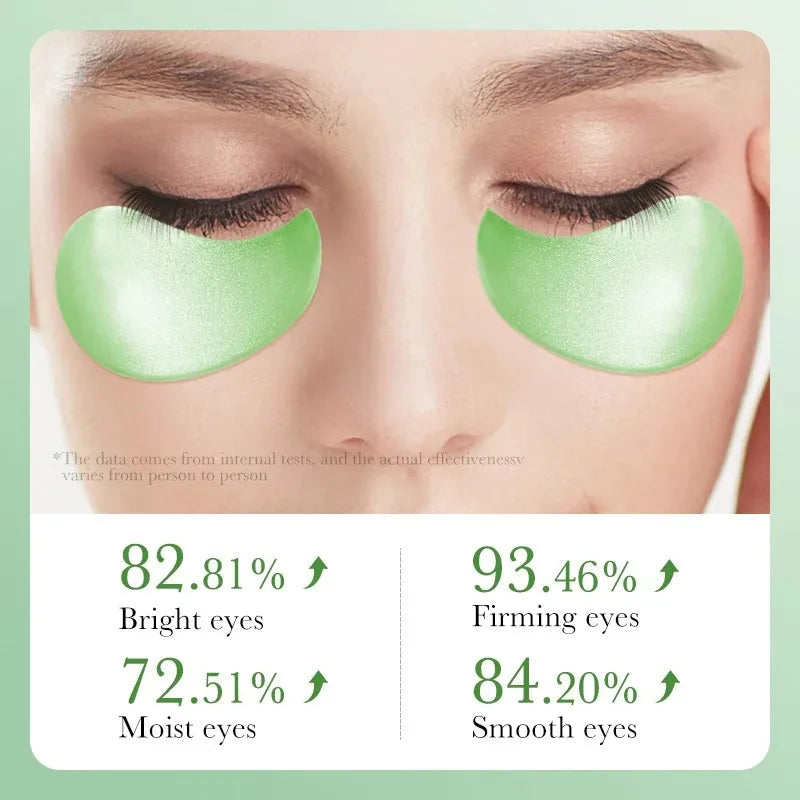 Parches de Ojos Aloe Vera & Colageno (60pcs) / Anti Ojeras, Bolsas y Arrugas