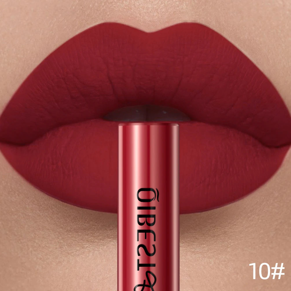 💄 Labial Mate Premium de Larga Duración | Color Intenso y Elegante ✨