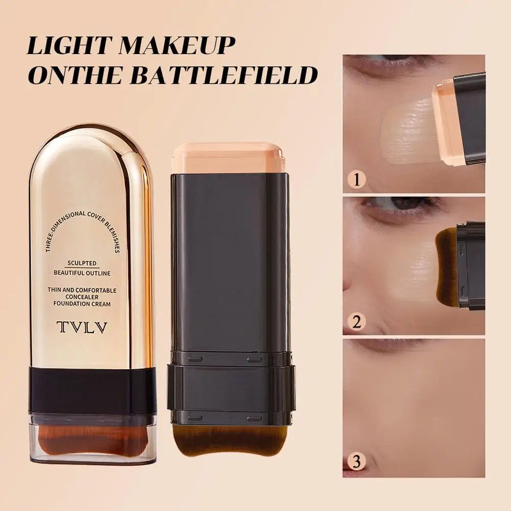 Base en Barra 2 en 1 Waterproof con Brocha – Cobertura Total, Larga Duración y Control de Grasa DESCRIPCIÓN (Alta conversión