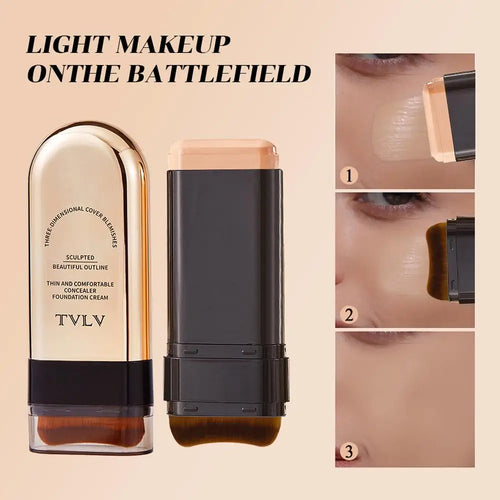 Base en Barra 2 en 1 Waterproof con Brocha – Cobertura Total, Larga Duración y Control de Grasa DESCRIPCIÓN (Alta conversión