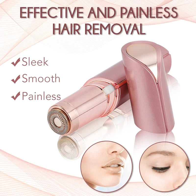 Depiladora facial tipo labial recargable - Eliminacion en segundos y sin dolor.
