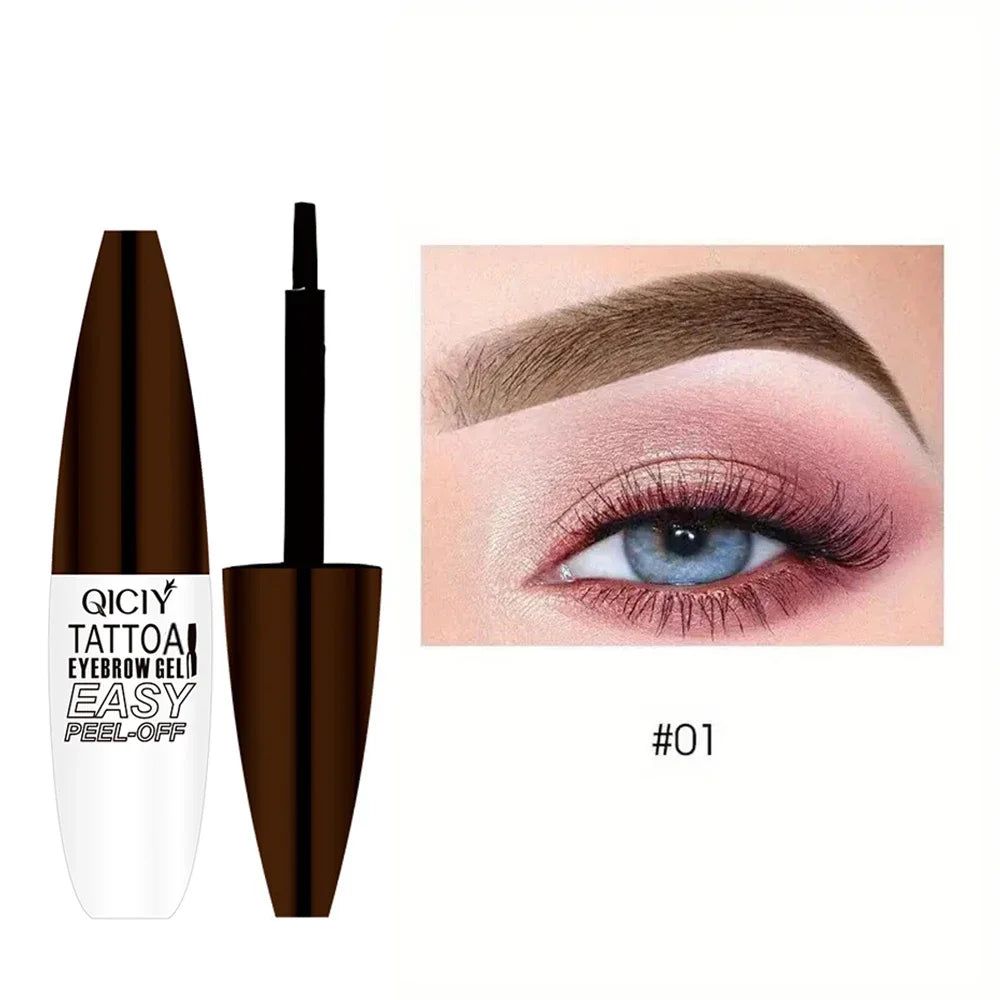 Gel de Cejas Peel Off Efecto Tatuaje – Larga Duración 3 Días | Waterproof y Resistente al Sudor