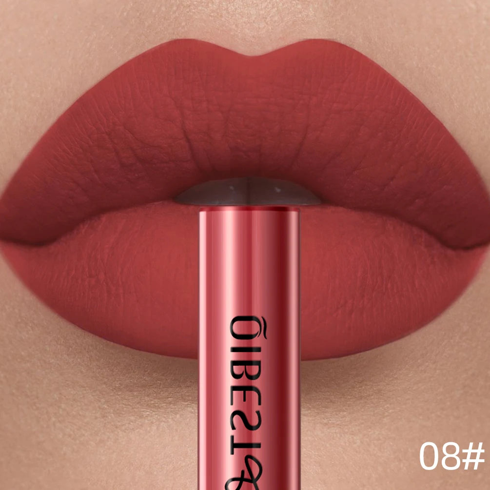 💄 Labial Mate Premium de Larga Duración | Color Intenso y Elegante ✨