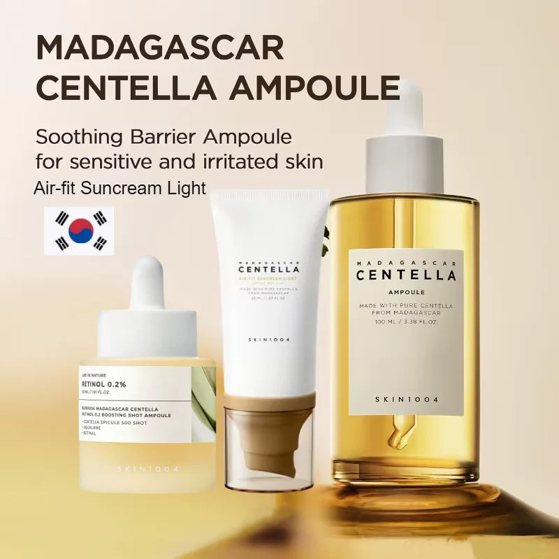 Serum facial centella madagascar 50ml / Hidratacion profunda, Anti-Aging y piel sensible