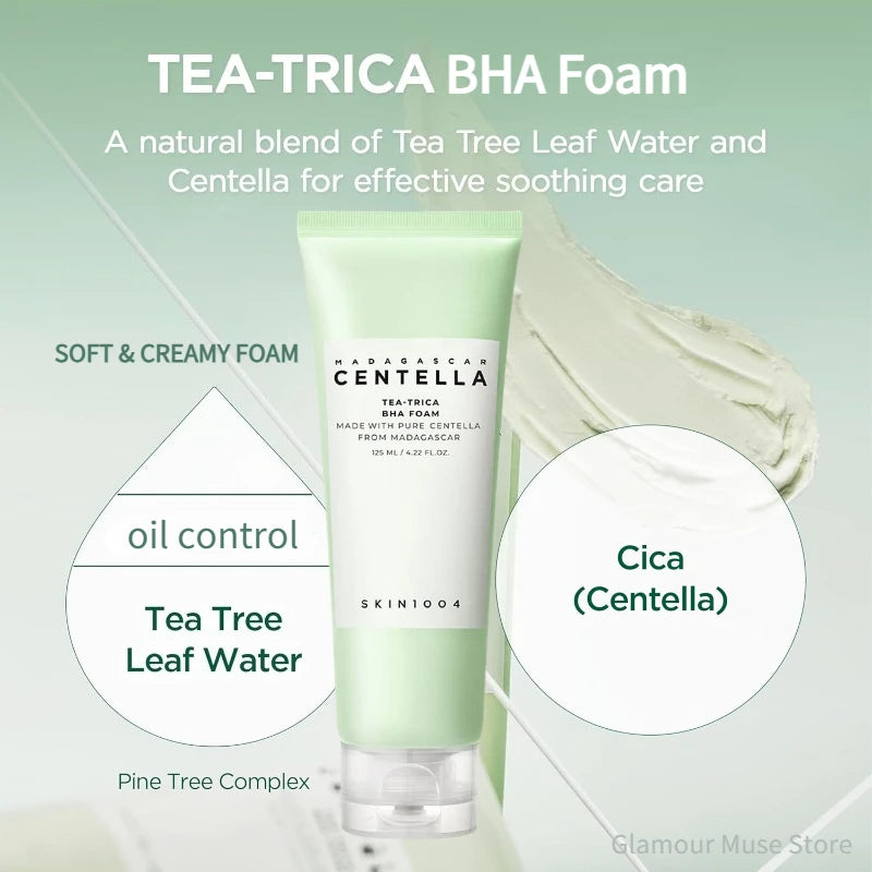 Limpiador Facial Centella Madagascar / Limpieza Profunda, Piel Suave  y Sin Irritacion