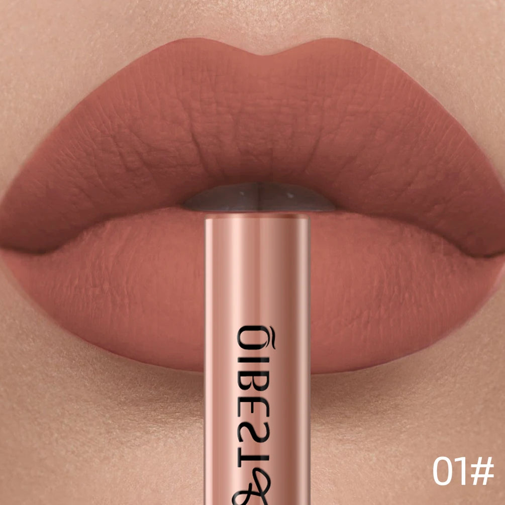 💄 Labial Mate Premium de Larga Duración | Color Intenso y Elegante ✨