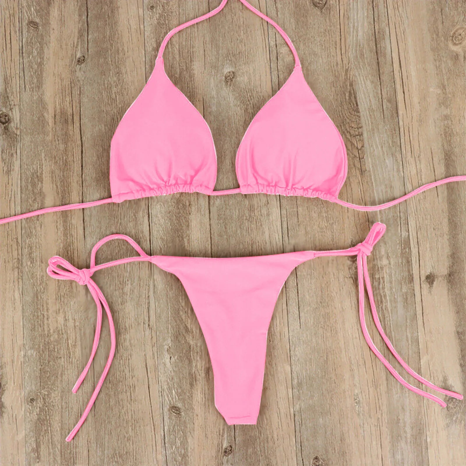 Bikini Brasileño para Mujer – Traje de Baño Sexy de Dos Piezas