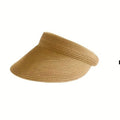 Sombrero Visera de Playa para Mujer – Protección Solar UV Elegante y Ajustable