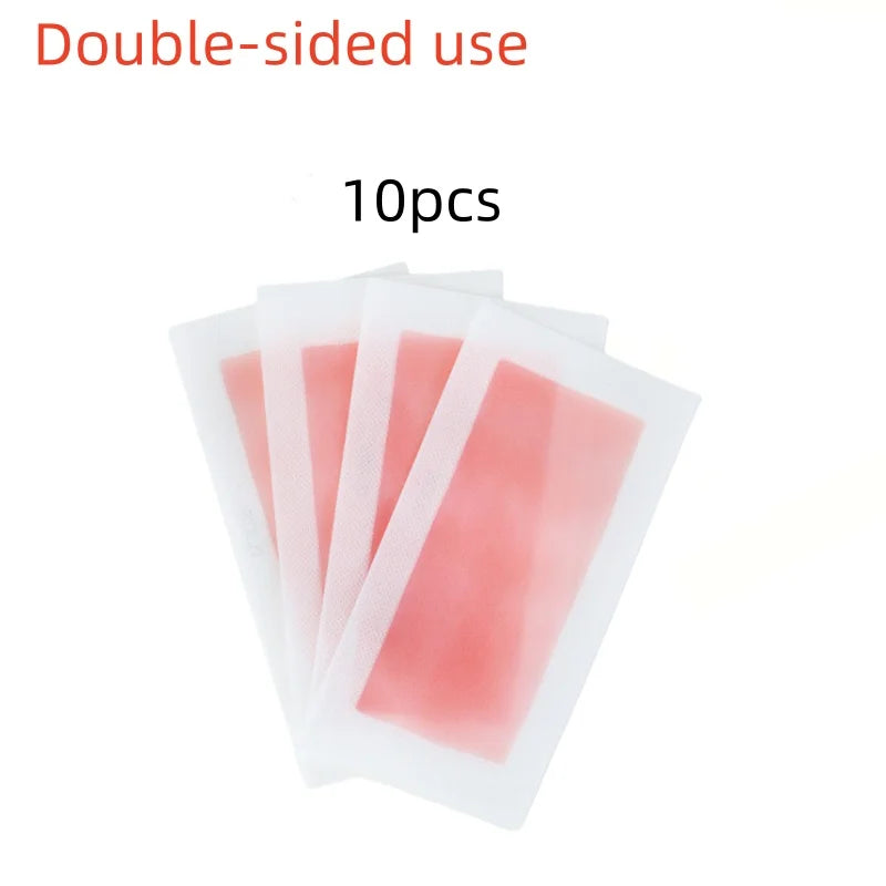 Bandas Depilatorias en frio - Eliminacion Rapida y Sin Dolor para Rostro y Cuerpo / Pack 10/20/100 pcs