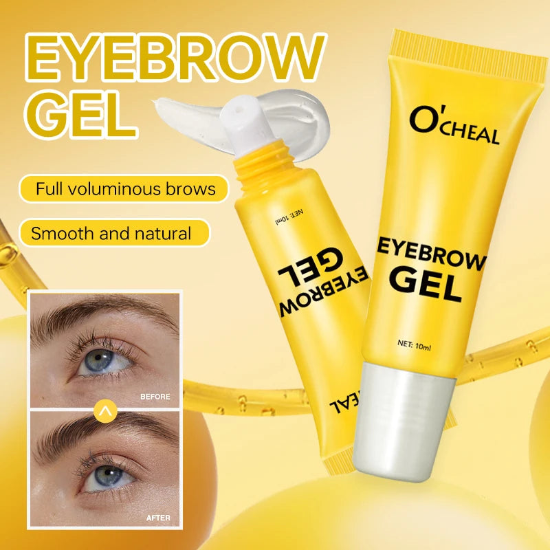 Gel Fijador de Cejas Profesional - Efecto Laminado Natural 24H / Impermeable & Facil Aplicacion