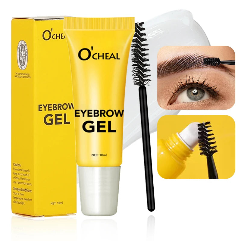 Gel Fijador de Cejas Profesional - Efecto Laminado Natural 24H / Impermeable & Facil Aplicacion