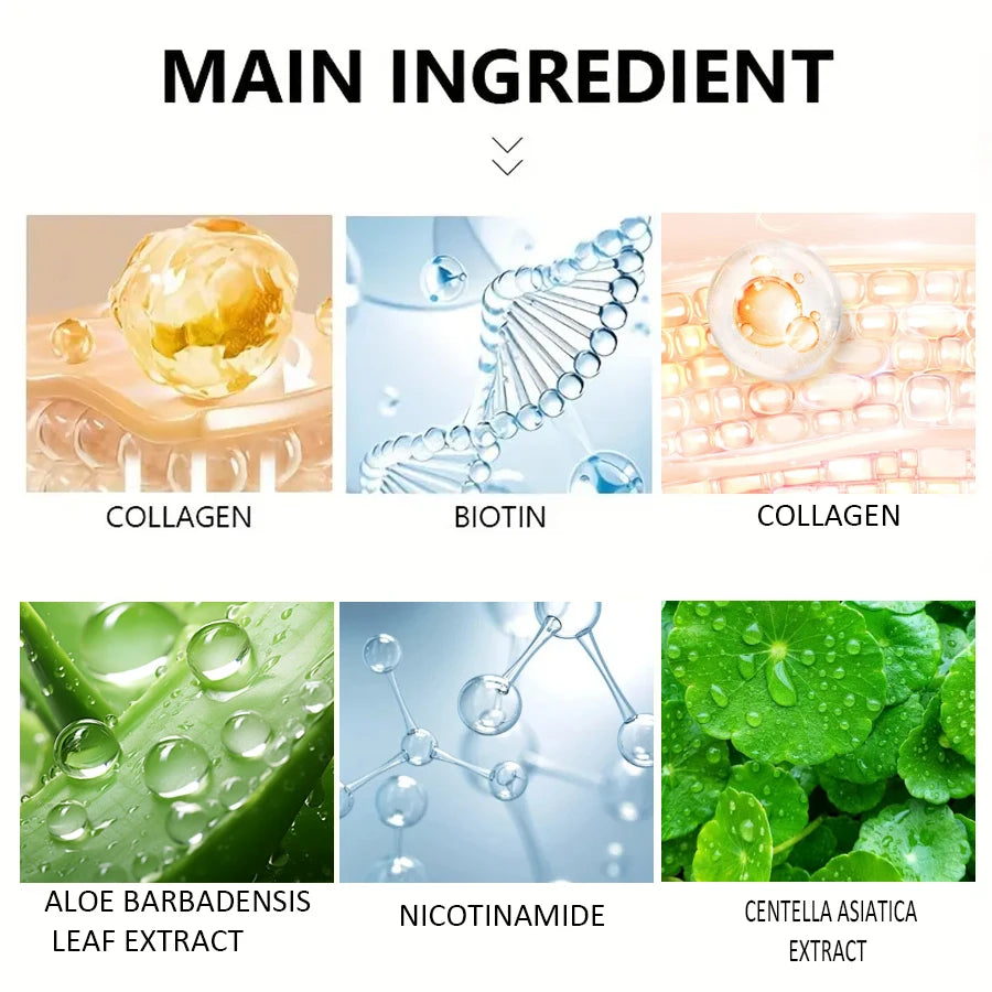 Mascarilla Facial de Colágeno - Biotina / Hidratacion Profunda & Reparacion Nocturna / Diferentes Presentaciones.
