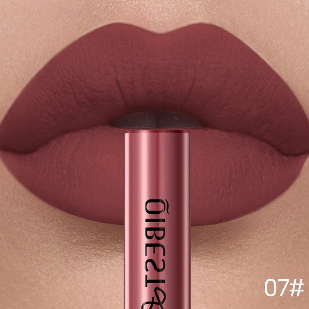💄 Labial Mate Premium de Larga Duración | Color Intenso y Elegante ✨