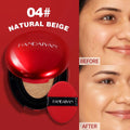 base de maquillaje cushion HANDAIYAN- cobertura perfecta, hidratante y larga duracion