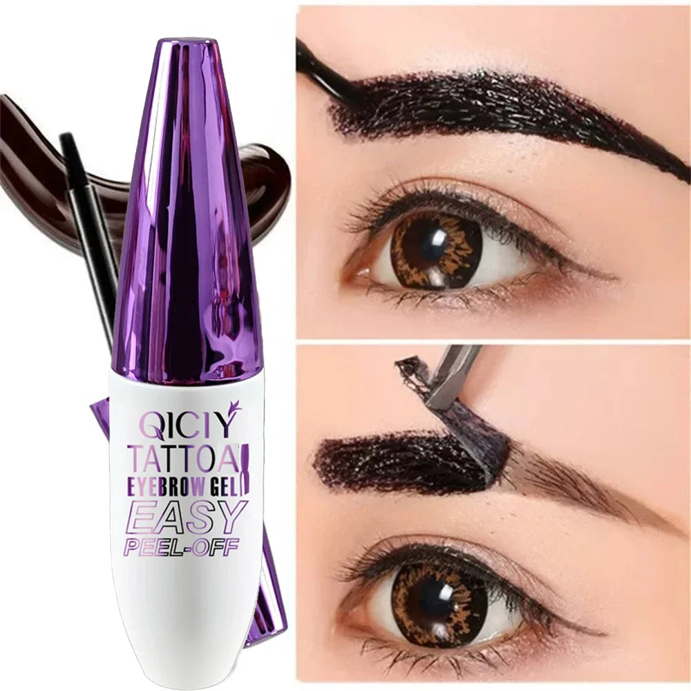 Gel de Cejas Peel Off Efecto Tatuaje – Larga Duración 3 Días | Waterproof y Resistente al Sudor
